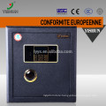 Customized wholesale safe box compact fingerprint safe various sizes alloy steel keep safe box